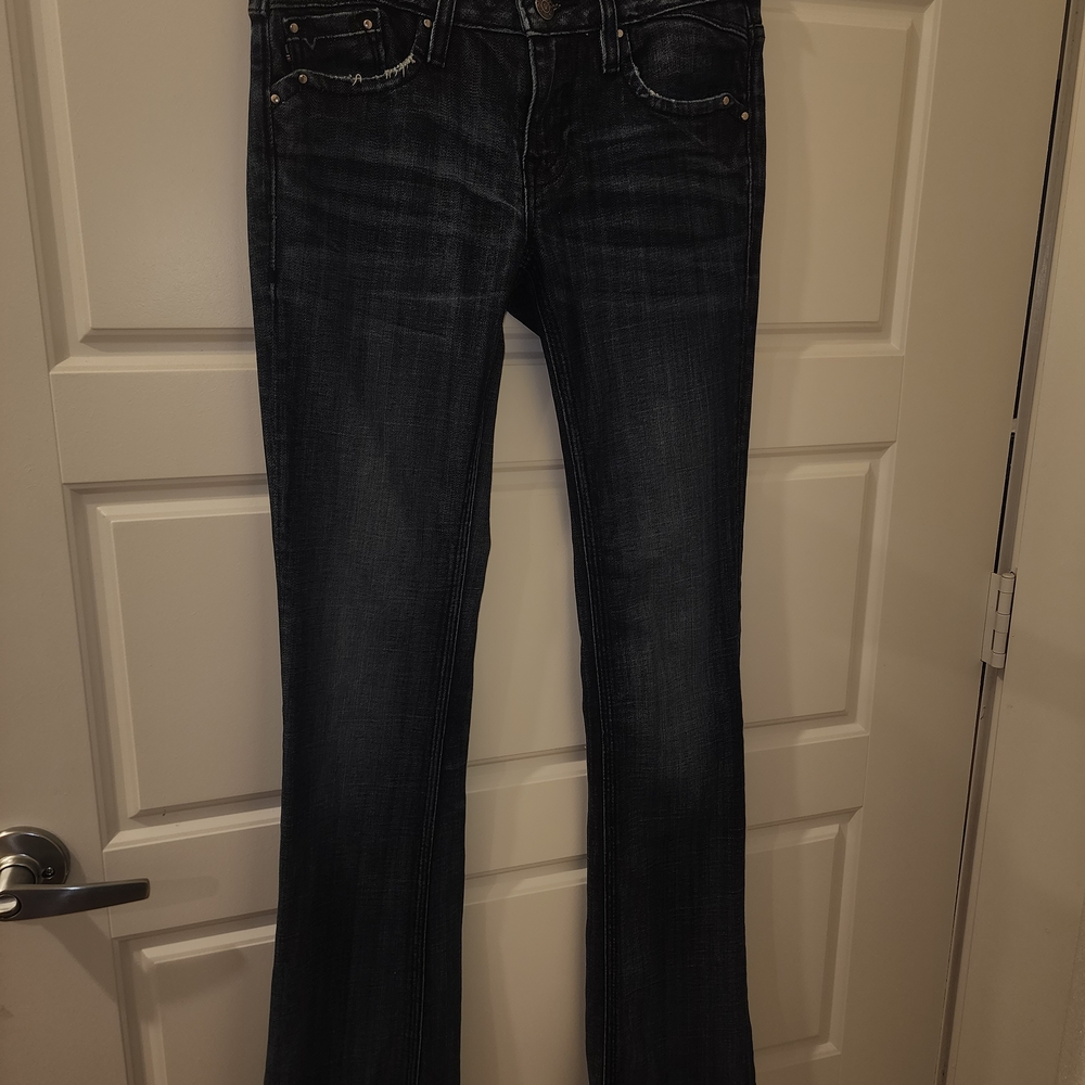 Vigoss Women's Dark Blue Boot Cut Jeans